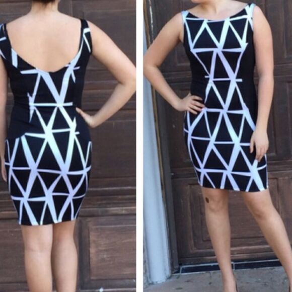 Black and white dress   - Picture 2 of 4